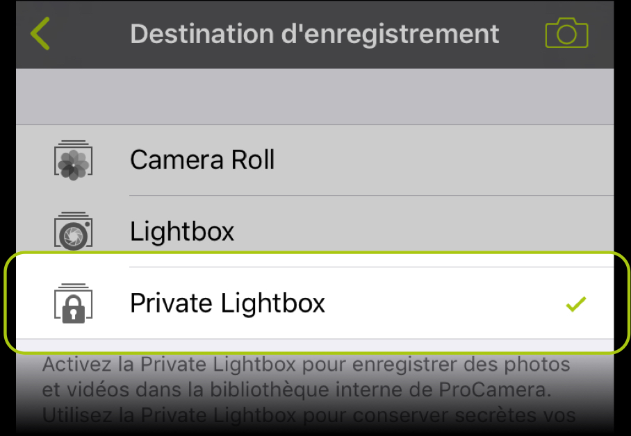 Activating Private Lightbox